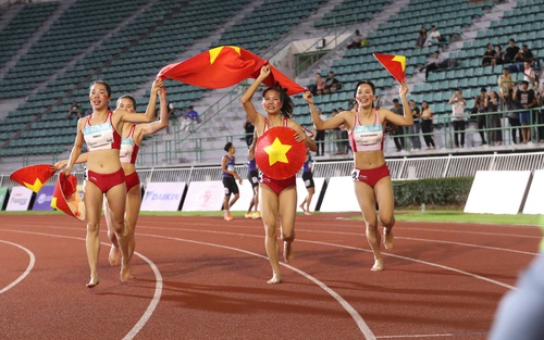 TRỰC TIẾP SEA Games 2025 hôm nay ngày 16/12: HCV tiếp sức nữ 4x400m
