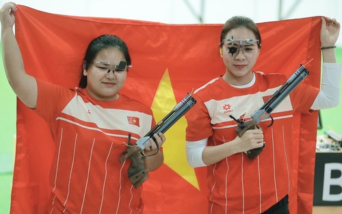 Trịnh Thu Vinh tiếp tục mang huy chương vàng về cho Thể thao Việt Nam tại SEA Games 33