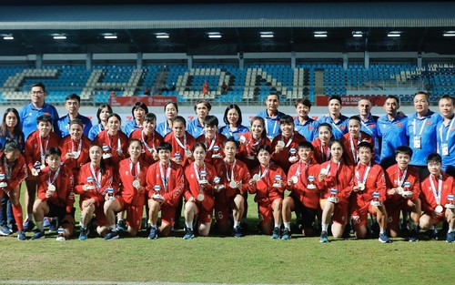 HLV Mai Đức Chung: ‘Trọng tài bóng đá nữ tại SEA Games năm nay kém’