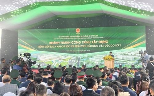 Khánh thành hai công trình y tế trọng điểm quốc gia