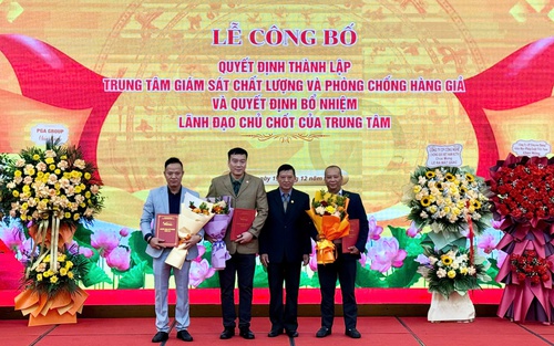 Ra mắt Trung tâm Giám sát chất lượng và Phòng chống hàng giả