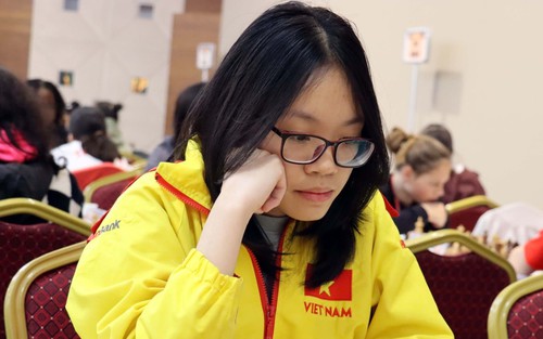 Kỳ thủ trẻ Việt Nam xuất sắc vô địch cờ nhanh thế giới nữ 2025