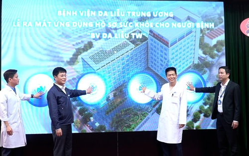 Ra mắt ứng dụng Hồ sơ sức khỏe tăng trải nghiệm cho người bệnh da liễu