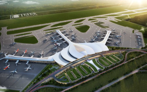 Khai trương chuyến bay chính thức đầu tiên Cảng hàng không quốc tế Long Thành