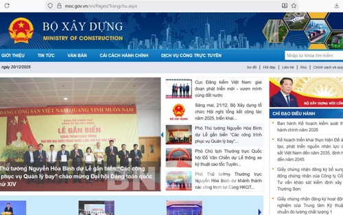 Từ 21/12: Bộ Xây dựng chính thức vận hành đồng loạt 3 hệ thống công nghệ thông tin mới