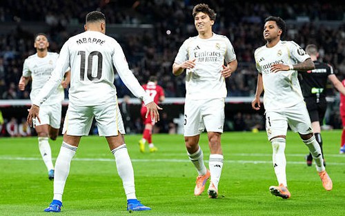 Mbappe lập công, Real Madrid đánh bại Sevilla ở La Liga