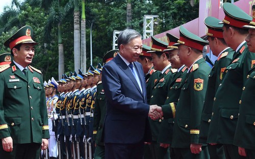 Tổng Bí thư Tô Lâm: QUÂN ĐỘI NHÂN DÂN VỮNG BƯỚC DƯỚI CỜ ĐẢNG QUANG VINH
