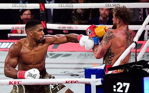 Hé lộ số tiền cực khủng cho mỗi giây Anthony Joshua và Jake Paulcho so tài 