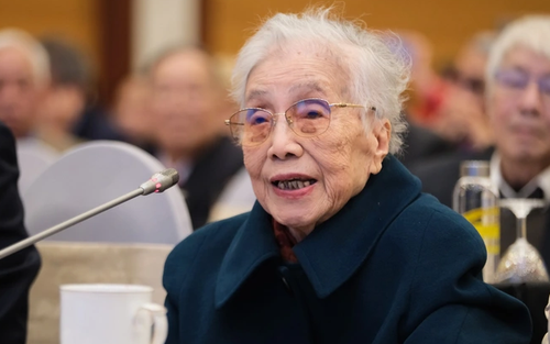 Anh hùng Lao động Nguyễn Thị Bình - đại biểu cao tuổi nhất Đại hội thi đua yêu nước toàn quốc lần thứ XI