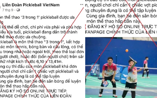 Muôn kiểu lừa đảo núp bóng pickleball, cơ quan chức năng khuyến cáo người dân cẩn trọng
