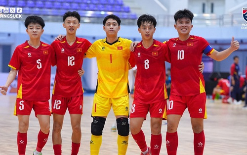 Link xem trực tiếp bóng đá Việt Nam vs Myanmar 10h hôm nay, tranh giải ba futsal U16 Đông Nam Á 2025