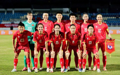 Thất bại 0-1 đáng tiếc, đội tuyển nữ Việt Nam mất vị trí dẫn đầu