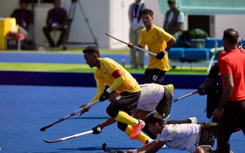 ĐT Malaysia thắng Philippines 18-0 ở môn thể thao độc lạ tại SEA Games 2025