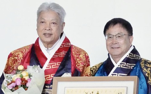 Việt Nam chính thức có võ sư được phong cửu đẳng huyền đai Taekwondo