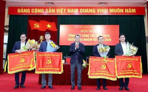 Hội nghị tổng kết công tác năm 2025 Ban Tổ chức Trung ương