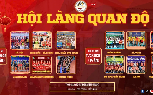 Vi Thị Như Quỳnh, Đặng Thị Hồng và dàn sao bóng chuyền nữ thắp sáng giải hội làng ở Bắc Ninh