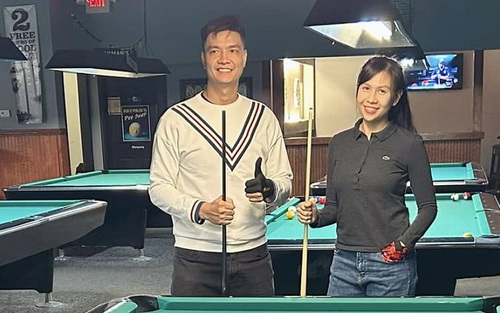Những cặp tình nhân đẹp nhất làng billiards thế giới, có cả vợ chồng cơ thủ người Việt Nam