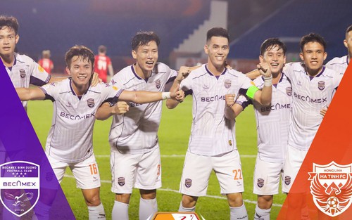 Tiến Linh tỏa sáng, Bình Dương vẫn bị Hà Tĩnh cầm hòa đáng tiếc ở V-League
