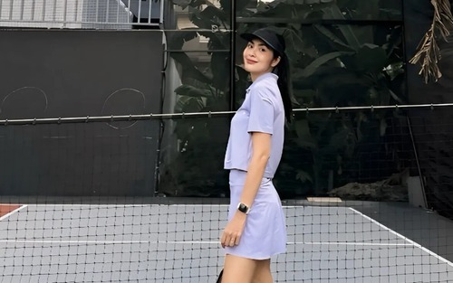 Ngọc nữ màn ảnh Việt chưa bao giờ mặc xấu mang phong cách tối giản ra sân pickleball, tỏa sáng đầy thần thái