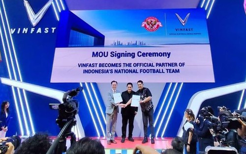 Đội tuyển Indonesia có nhà tài trợ đến từ... Việt Nam