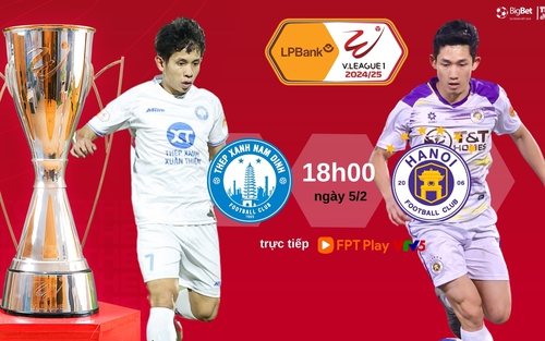 Nhận định, soi tỷ lệ Nam Định vs Hà Nội 18h00 hôm nay 5/2, V-League vòng 13 