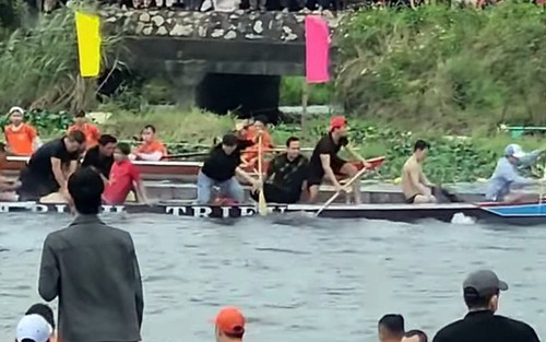 Một VĐV tử vong khi tham gia đua thuyền tại tỉnh Quảng Nam