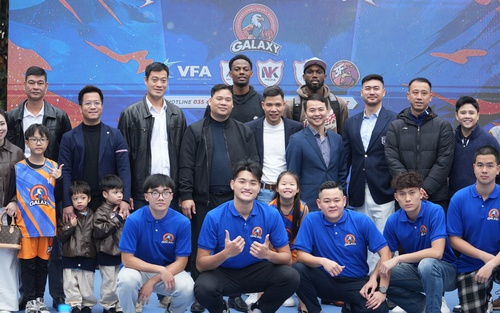 Khai trương Học Viện Thể Thao Quốc Tế Galaxy - Giấc mơ nâng tầm bóng rổ Việt
