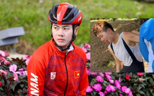 Nghị lực của cua-rơ nữ Việt Nam được đào tạo tại 'lò' thế giới, ngã rạn xương nhưng vẫn cố gắng bảo toàn áo trắng