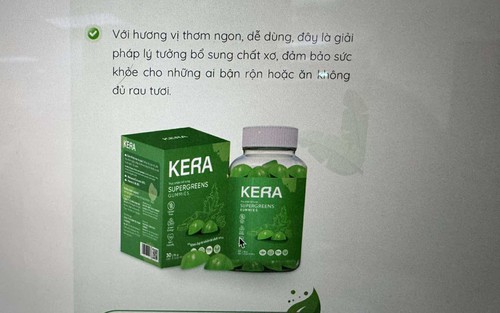 Bộ Công Thương xem xét xử lý vụ việc liên quan đến kẹo rau củ Kera