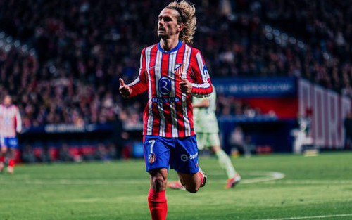 Griezmann san bằng kỷ lục của Messi