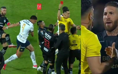 Sergio Ramos lại bị đuổi, khơi lại lịch sử 'chơi xấu' đối phương