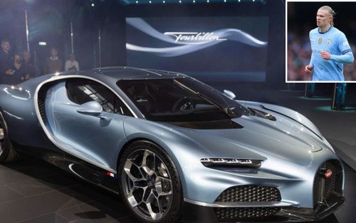 Haaland chi 4 triệu bảng tậu siêu xe Bugatti, được mệnh danh 'cỗ máy đến từ tương lai'