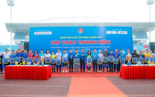 Hội thao Đoàn Thanh niên Chính phủ năm 2025: Sân chơi thể thao sôi động chào mừng Tháng Thanh niên