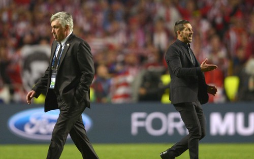 Cuộc đấu trí căng thẳng giữa Ancelotti và Simeone