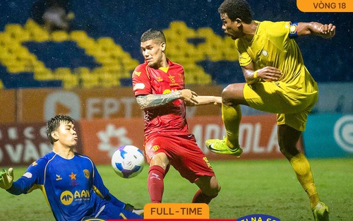 Kết quả V-League: CLB Thanh Hóa có 9 trận liên tiếp không thắng, Quảng Nam đánh bại Bình Định