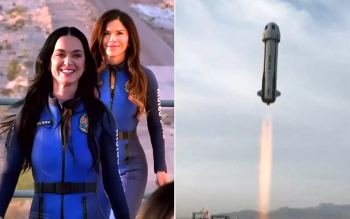 Lý do Katy Perry không hát bài hát của mình khi bay vào vũ trụ
