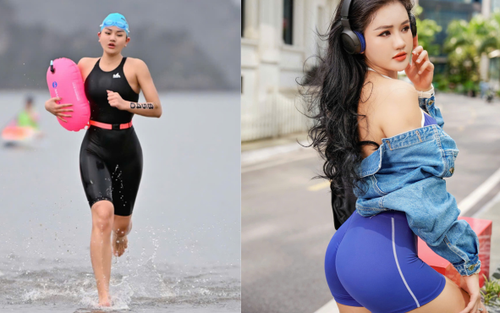 Nữ kiện tướng bơi lội Lê Thị Trang ‘gây bão’ Aqua Warriors với nhan sắc và phong độ đỉnh cao