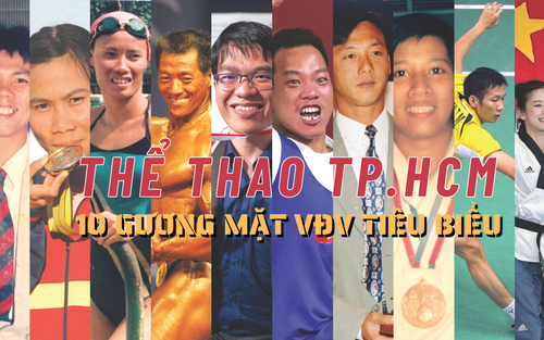 10 gương mặt VĐV tiêu biểu của thể thao TP.HCM