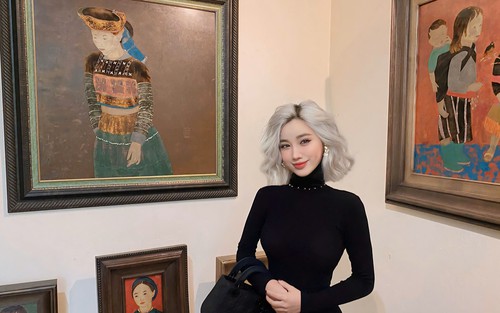 Nữ hoạ sĩ Lily: Gen Z đam mê tranh sơn mài