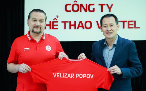 HLV Popov ra mắt Thể Công Viettel, khẳng định ưa thích lối đá tấn công