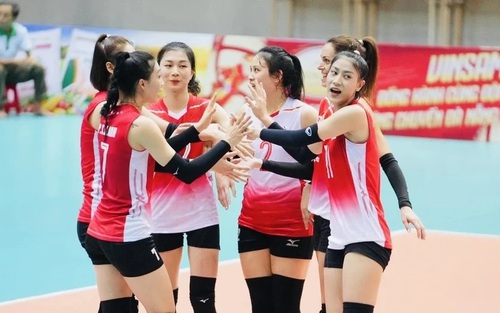 Kết quả bóng chuyền cúp Hùng Vương 2025 hôm nay ngày 3/4: Đội Bích Tuyền thắng dễ đội HLV Tuấn Kiệt