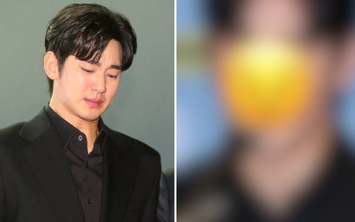 Dân mạng mỉa mai Kim Soo Hyun có thể đã đội tóc giả tại cuộc họp báo