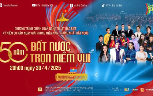 Khúc tráng ca "50 năm đất nước trọn niềm vui" tại Hoàng thành Thăng Long
