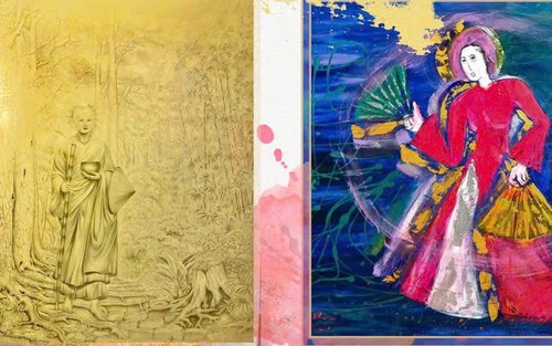 Triển lãm "Miền yêu thương ": Nơi hội tụ tình yêu, tâm linh và nghệ thuật hội họa 