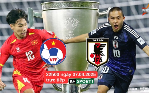 Nhận định, soi tỷ lệ U17 Việt Nam vs U17 Nhật Bản 22h ngày 7/4, VCK U17 châu Á 2025