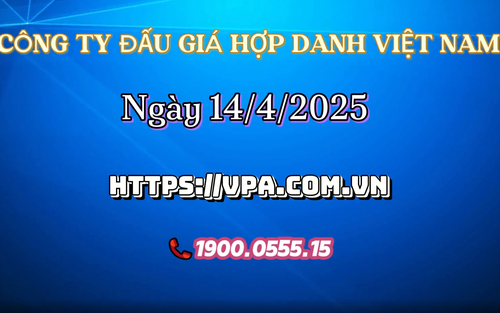 THÔNG BÁO TỔ CHỨC ĐẤU GIÁ BIỂN SỐ XE MÔ TÔ - XE GẮN MÁY NGÀY 14/04/2025