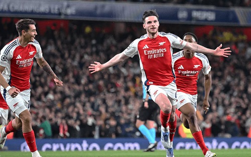 Đại thắng Real Madrid cực khó tin, Arsenal đặt một chân vào bán kết Champions League