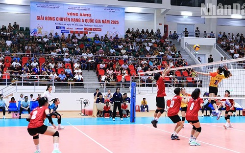 Lịch thi đấu giải bóng chuyền hạng A quốc gia 2025 ngày 9/4