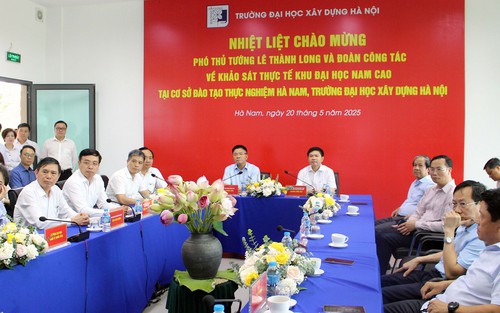 Nhất trí xây dựng Phân hiệu ĐH Kinh tế Quốc dân và ĐH Xây dựng tại Khu Đại học Nam Cao