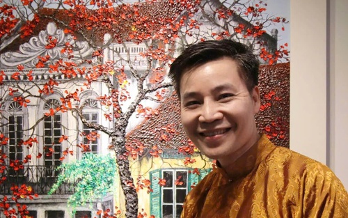 Họa sĩ Nguyễn Hoàng Anh: Từ búp bê dân tộc đến tranh vẽ cuộc đời
